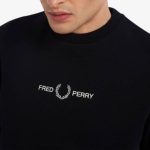 Fred Perry Embroidered Sweatshirt – Muški Duks | M2644-102 | Bpolar