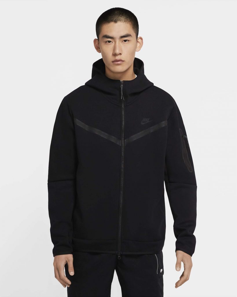 Nike Sportswear Tech Fleece Hoodie Black CU4489-010 MUŠKI DUKS | Bpolar