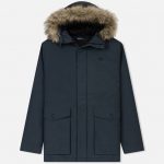 Fred Perry Quilted Fur Trim Parka J2520-738 | BPolar